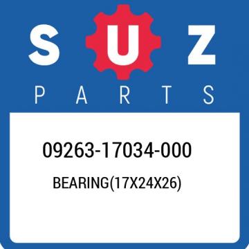 09263-17034-000 Suzuki Bearing(17x24x26) 0926317034000, New Genuine OEM Part